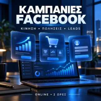 Δημιουργία διαφήμισης στο Facebook – Καμπάνιες κίνησης, πωλήσεων & Leads